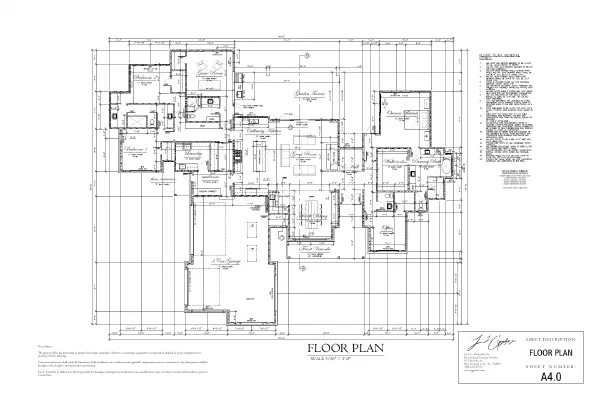 A4.0 Floor Plan